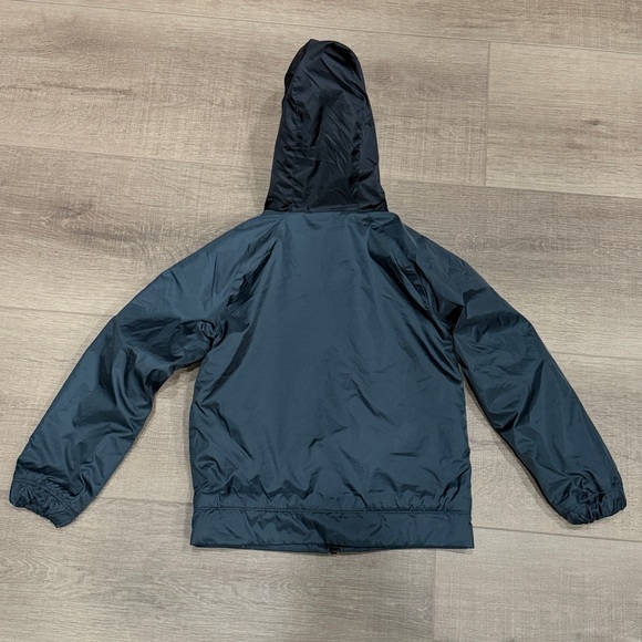 Nike Windrunner Full Zip Sherpa Hooded Jacket Black Boys 3-4 Yrs #H020 693 321 - Picture 4 of 7